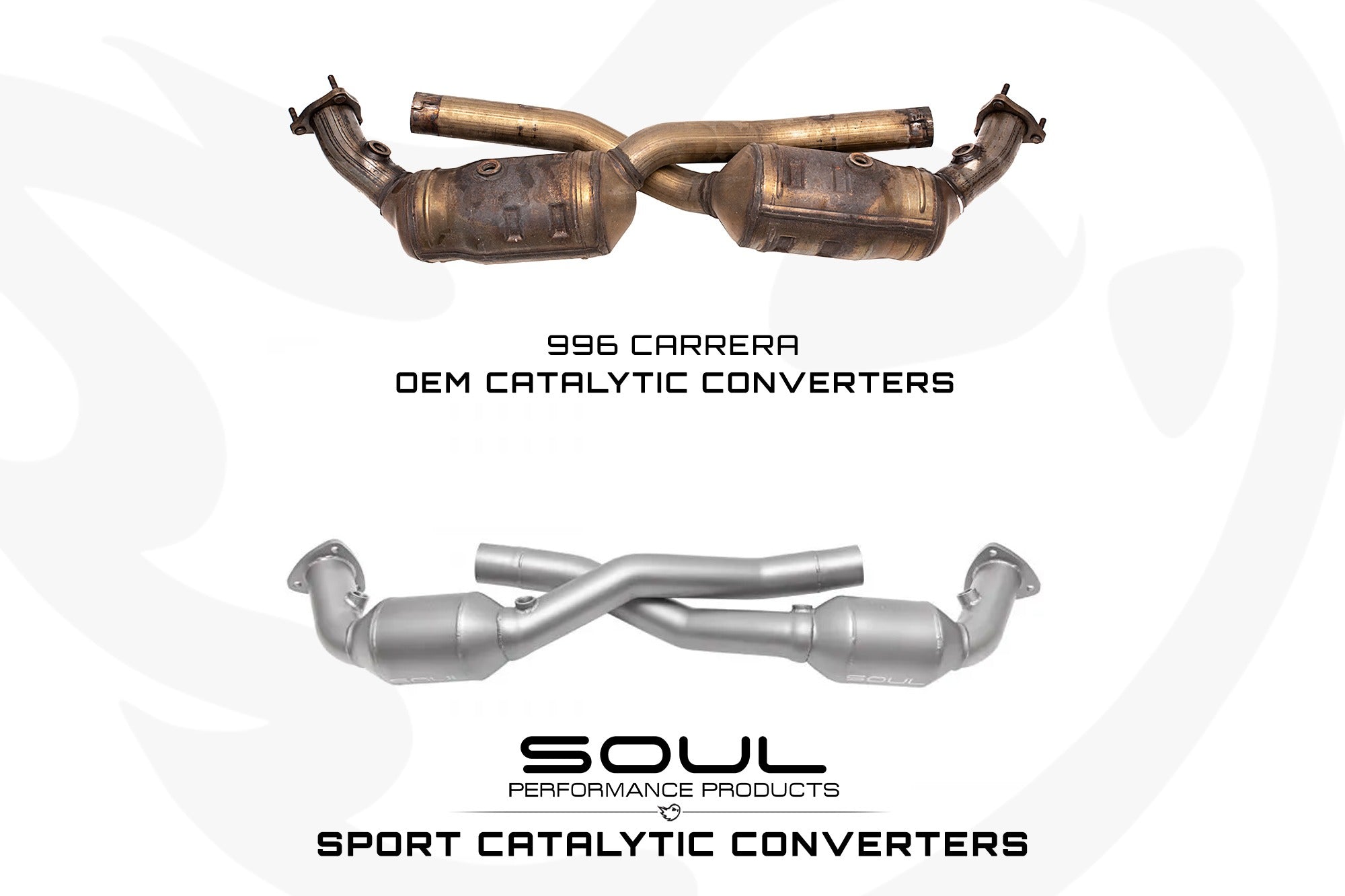 Soul Performance Porsche 996 Carrera Sport Catalytic Converters