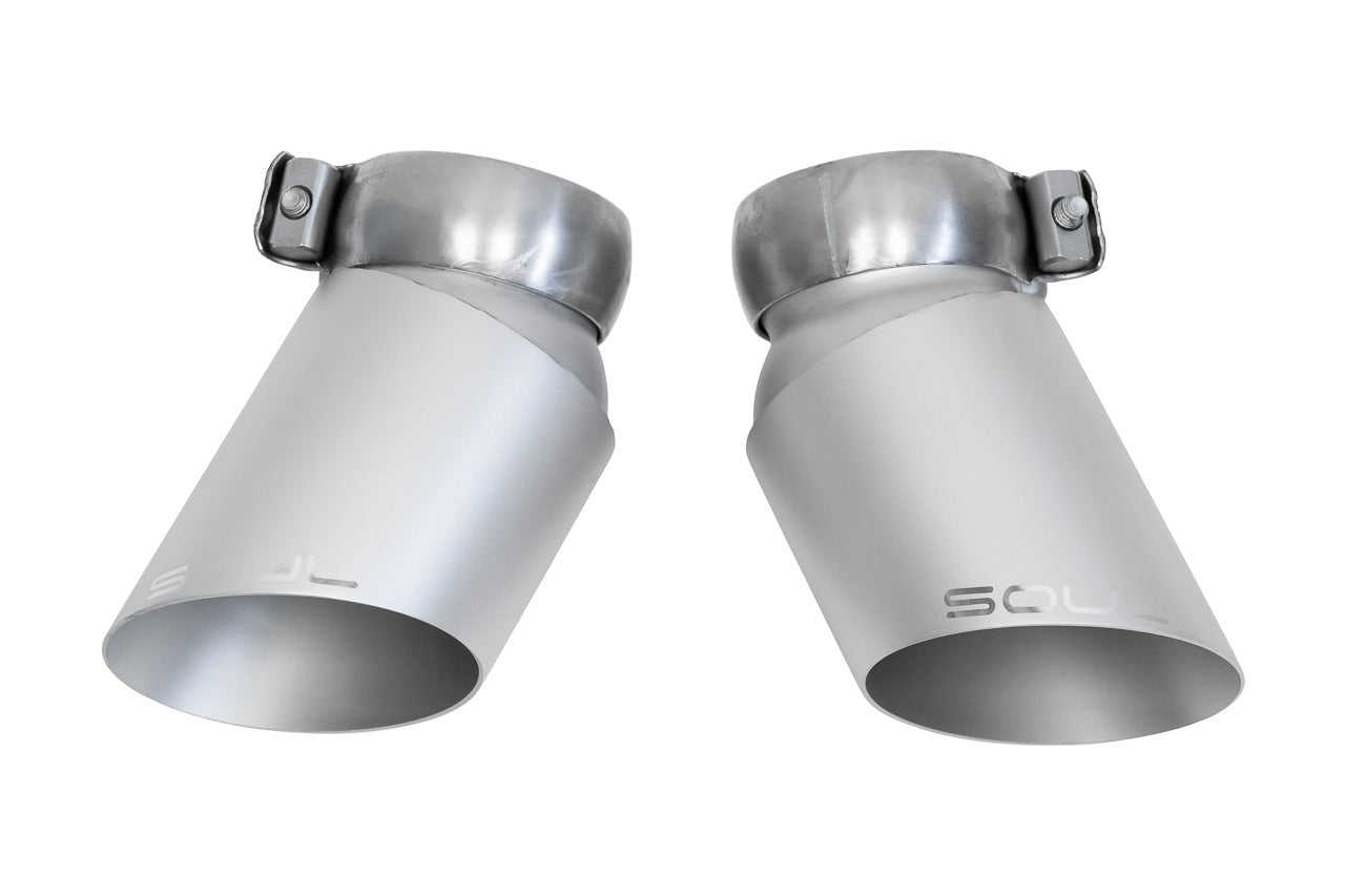 Soul Performance Porsche 997.2 Turbo GT2 Style Bolt On Exhaust Tips