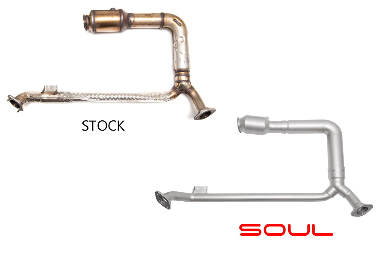 Soul Performance 718 Boxster / Cayman Sport Catalytic Converter Downpipe