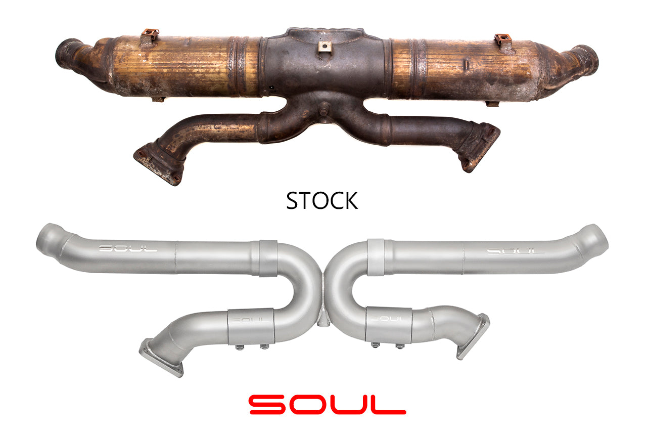 Soul Performance Porsche 993 Carrera Cat Bypass X-Pipe