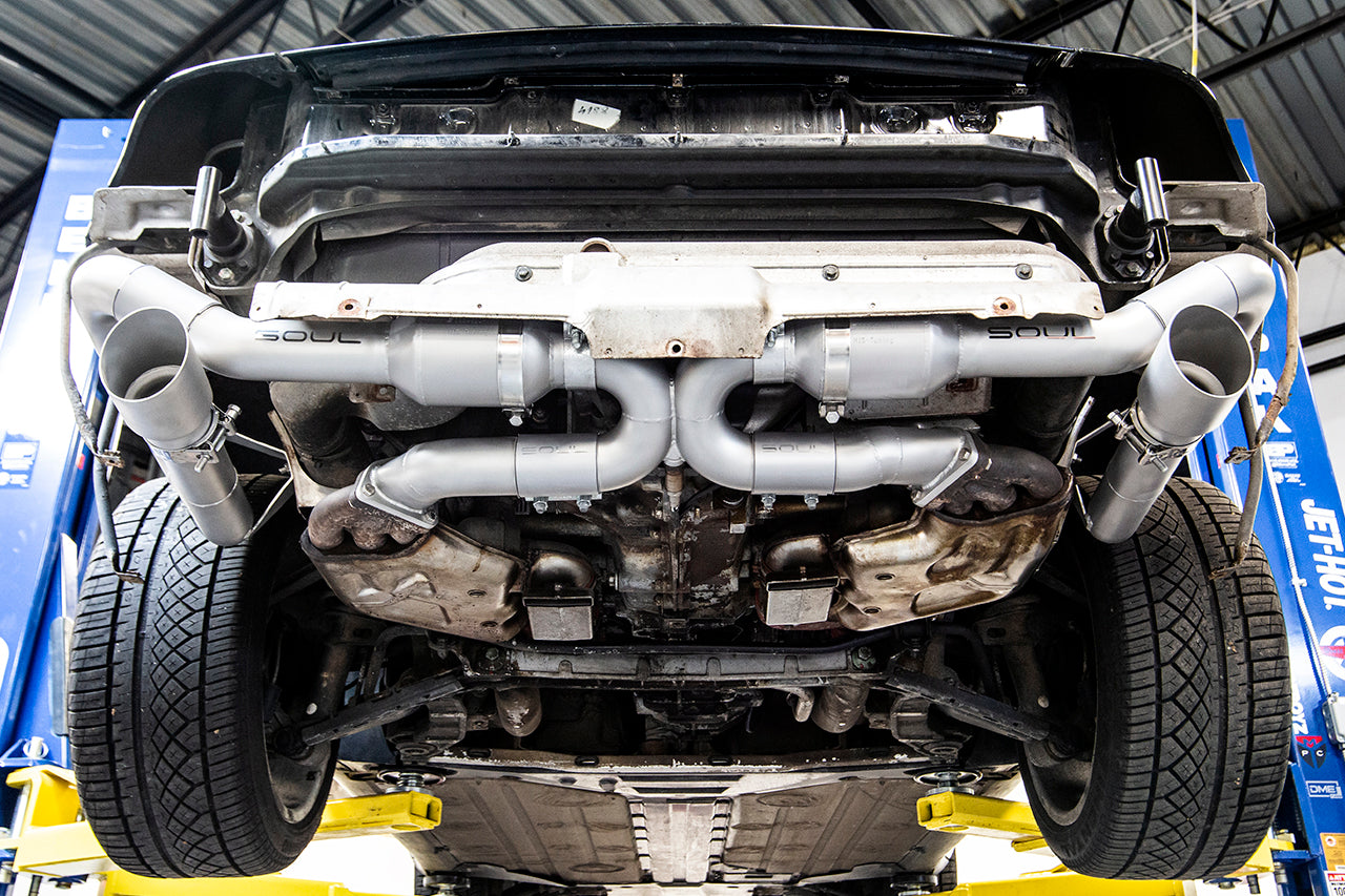 Soul Performance Porsche 993 Carrera Sport Cat Muffler Bypass Exhaust