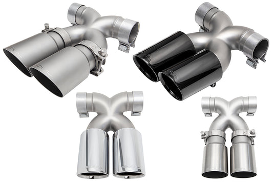 Soul Performance Porsche 987.1 Boxster / Cayman Bolt-On X-Pipe With Tips
