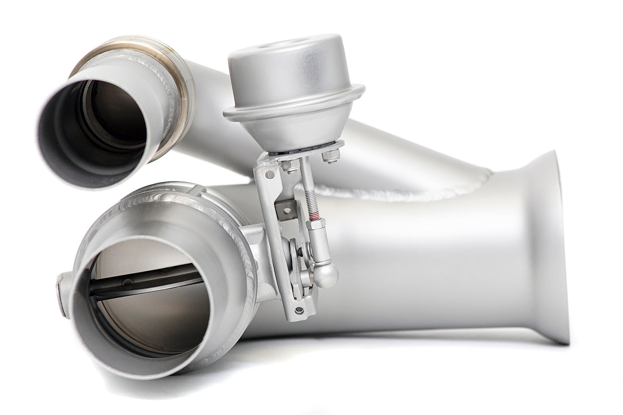 Soul Performance Porsche 997 GT3 Valved Side Muffler Bypass Pipes