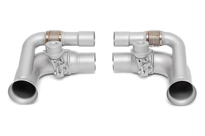 Soul Performance Porsche 991 GT3 / GT3 RS / 911R Valved Side Muffler Bypass Pipes