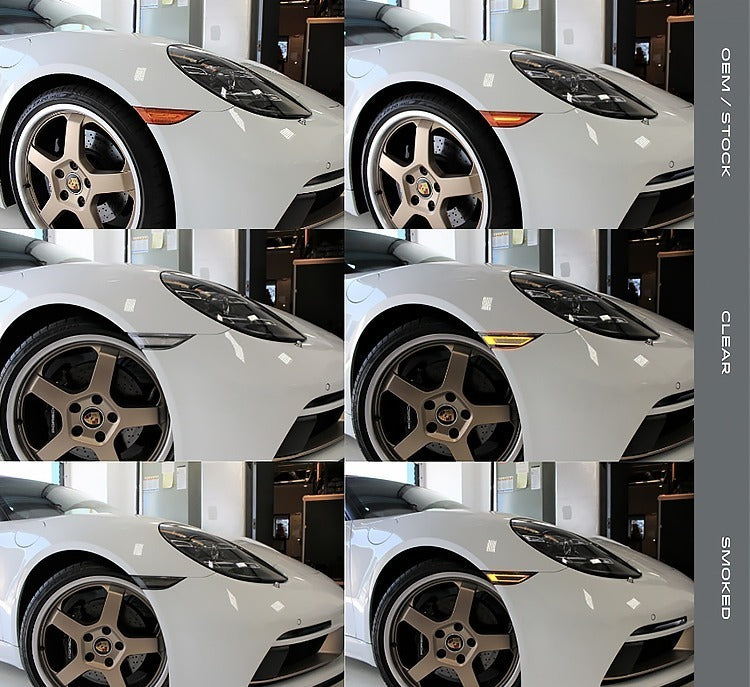Soul Performance Porsche 981 / 718 Boxster / Cayman Flat 6 Motorsports Side Markers