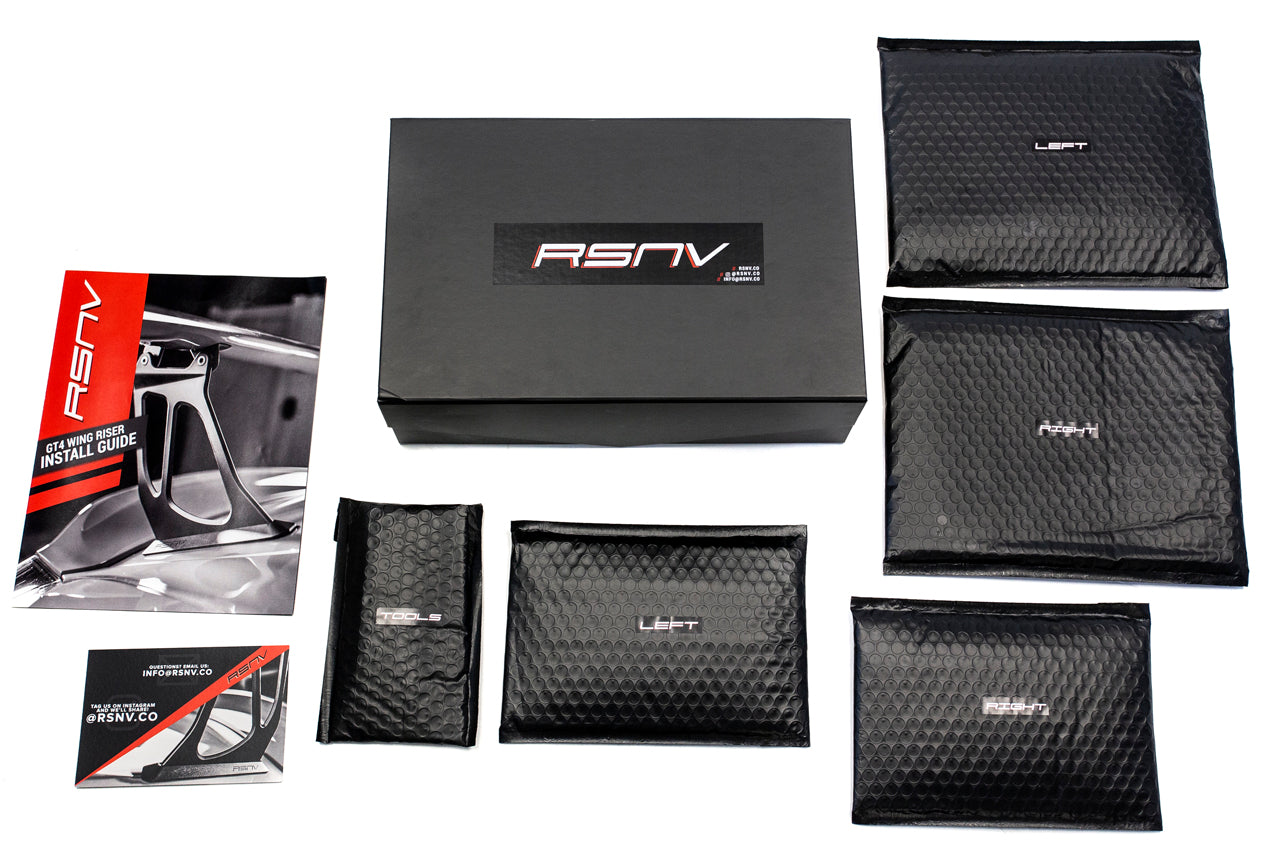 Soul Performance RSNV Porsche 981 / 718 GT4 Wing Risers