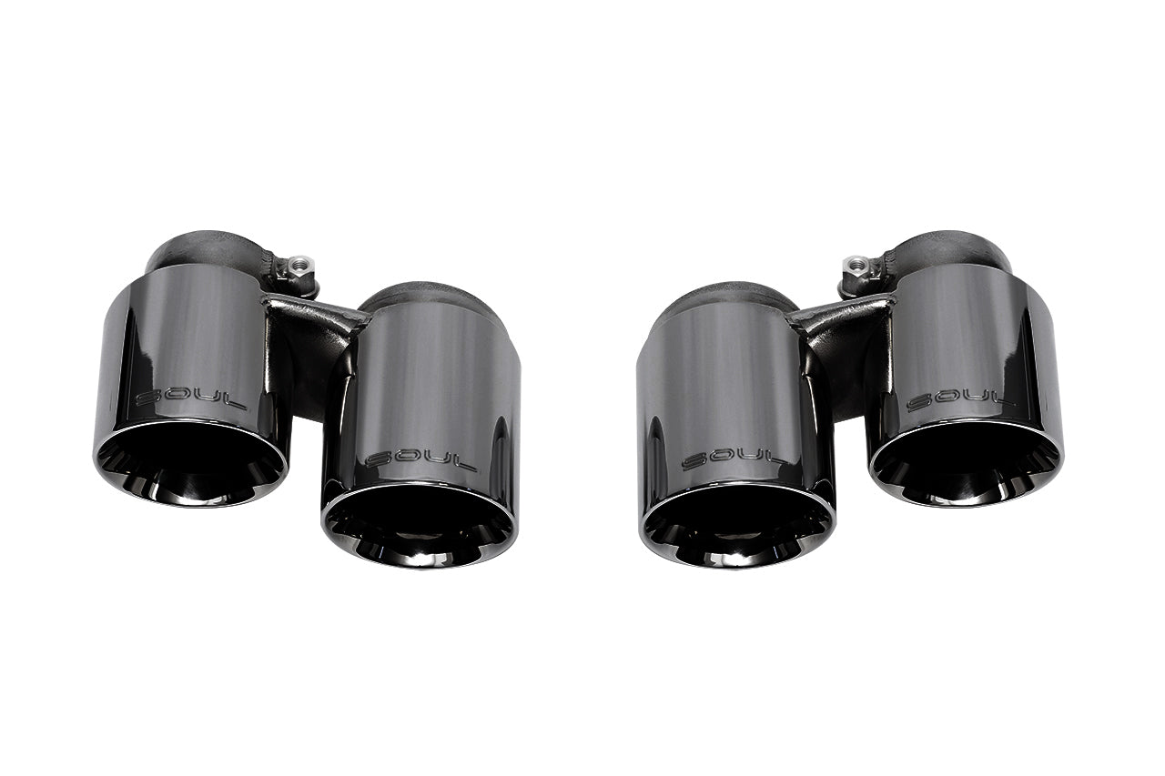 Soul Performance Porsche 991.1 Base with PSE / S / GTS Carrera Bolt On Exhaust Tips