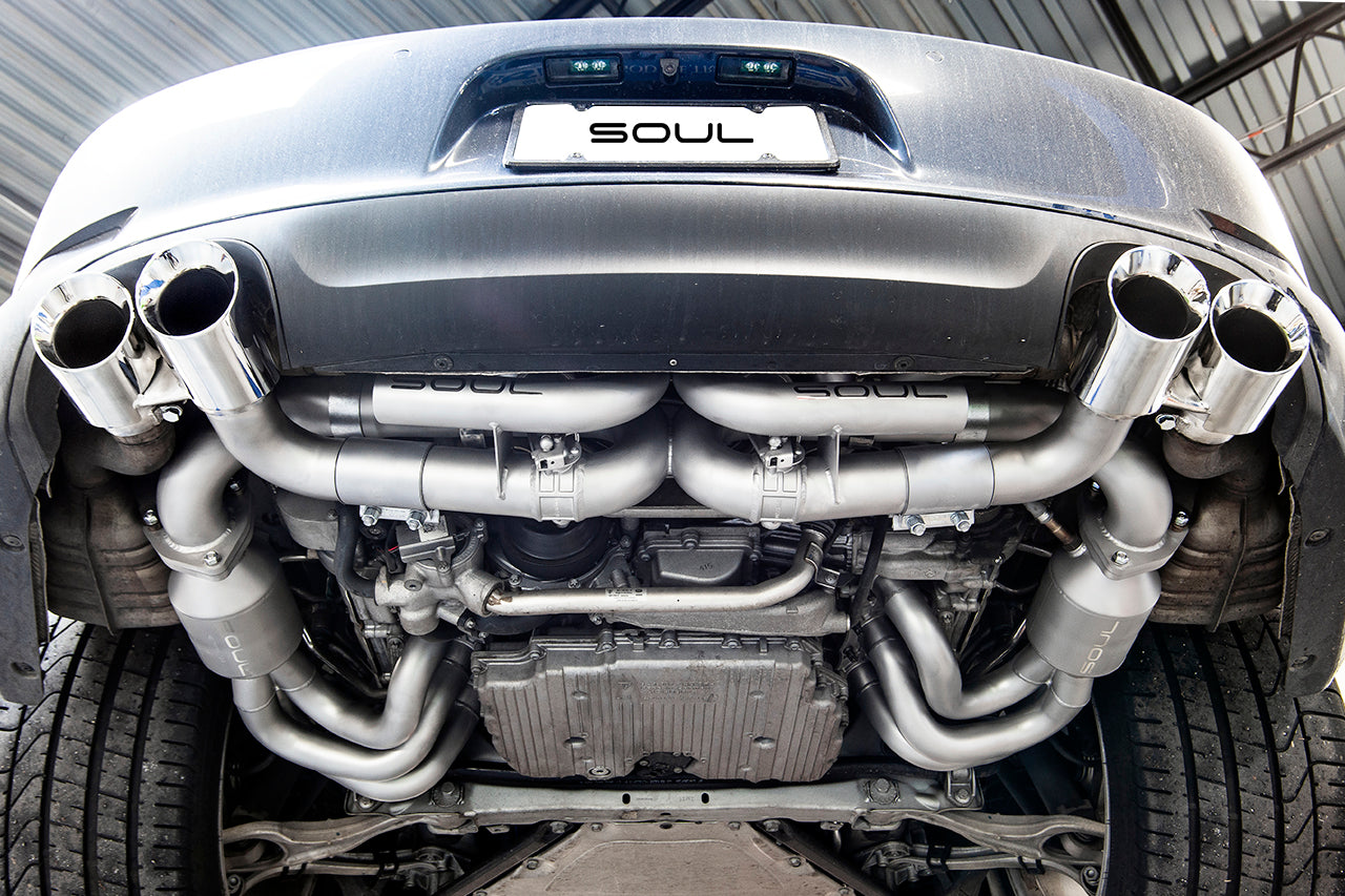 Soul Performance Porsche 991.1 Base with PSE / S / GTS Carrera Bolt On Exhaust Tips