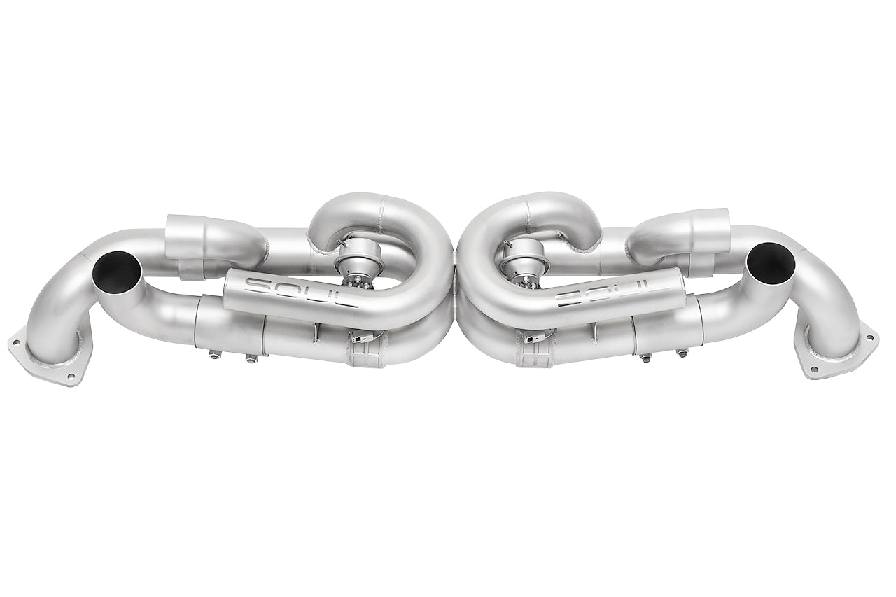 Soul Performance Porsche 991.1 Base with PSE / S / GTS Carrera Valved Performance Exhaust System