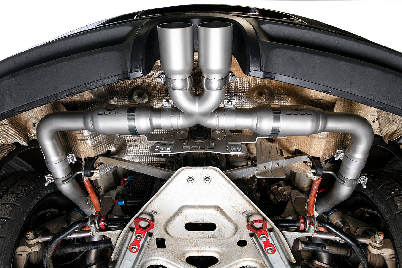 Soul Performance Porsche 981 Boxster / Cayman Race Exhaust System