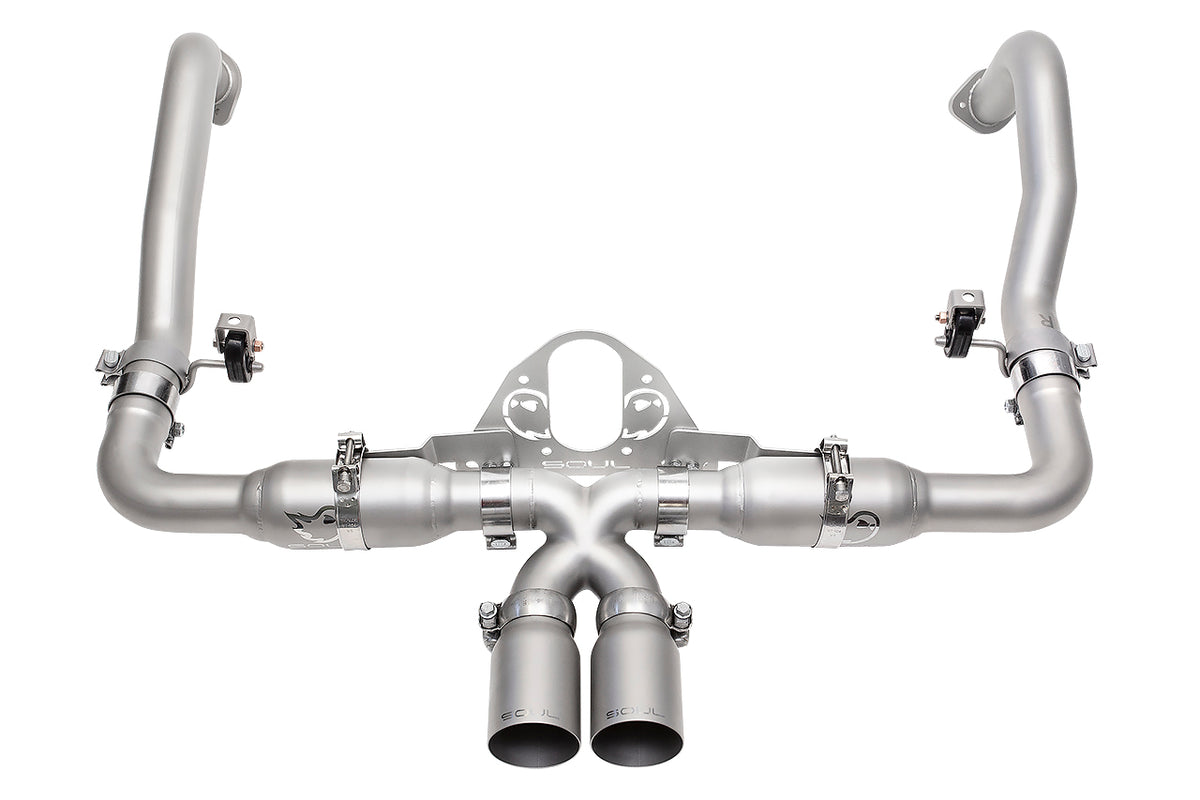 Soul Performance Porsche 981 GT4 / Boxster Spyder Race Exhaust System