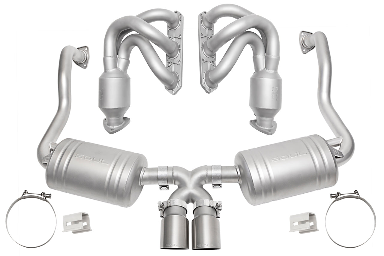 Soul Performance Porsche 986 Boxster Street Exhaust Package