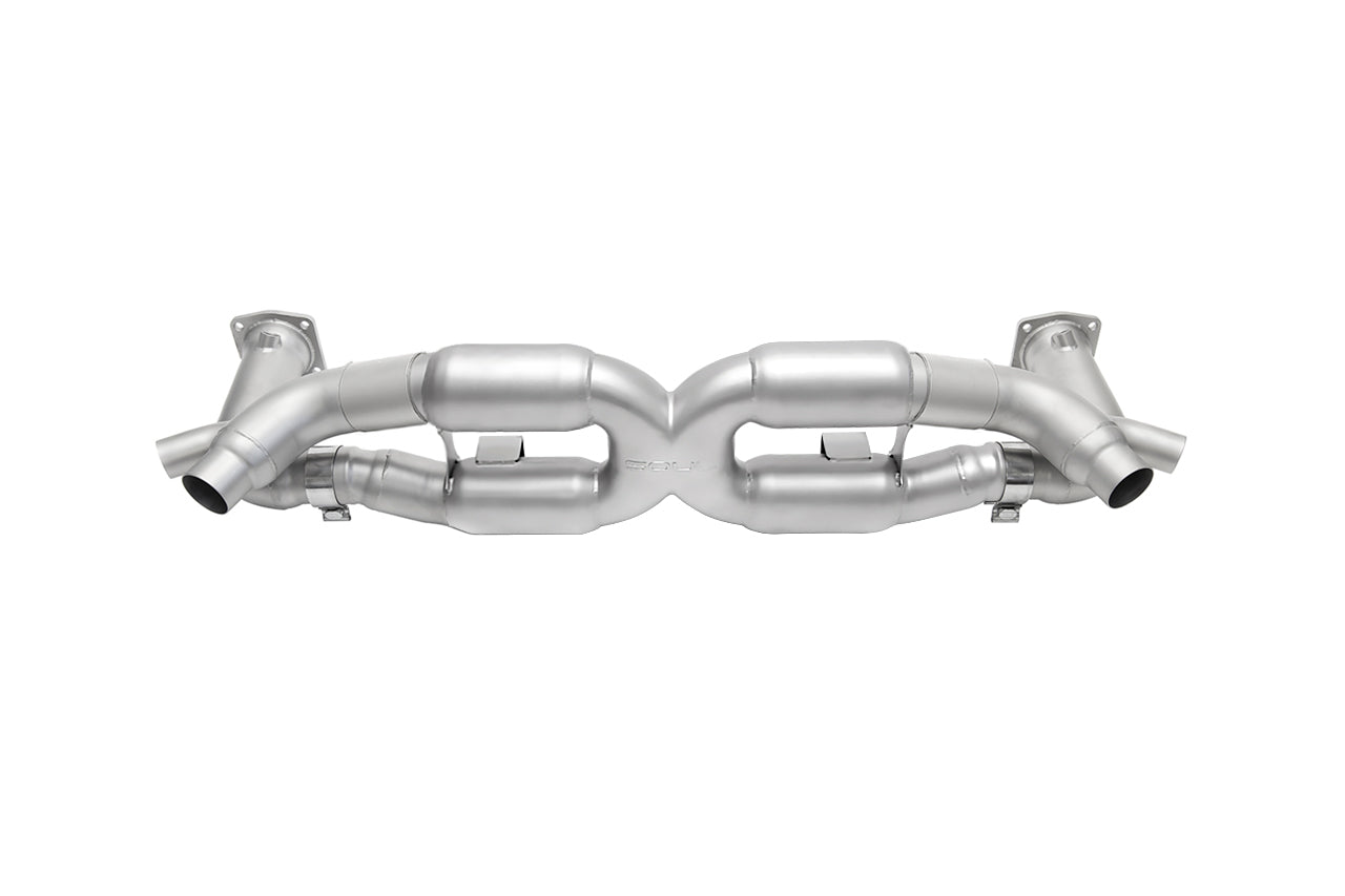 Soul Performance Porsche 991 Turbo Competition X-Pipe Exhaust System