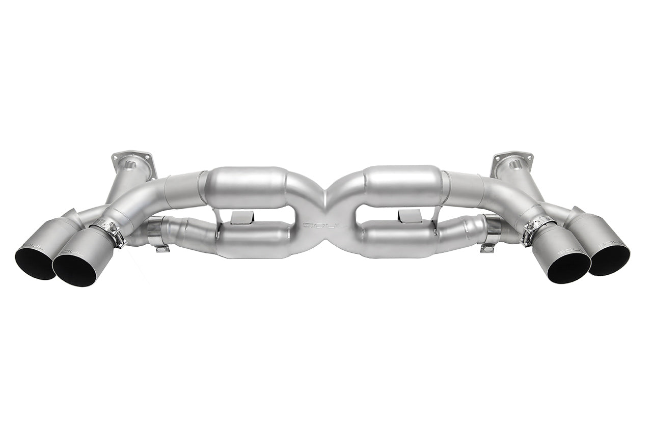 Soul Performance Porsche 991 Turbo Competition X-Pipe Exhaust System