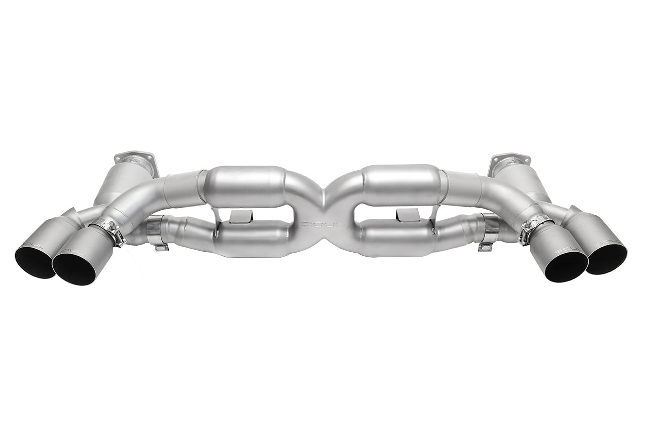 Soul Performance Porsche 991 Turbo Sport X-Pipe Exhaust System