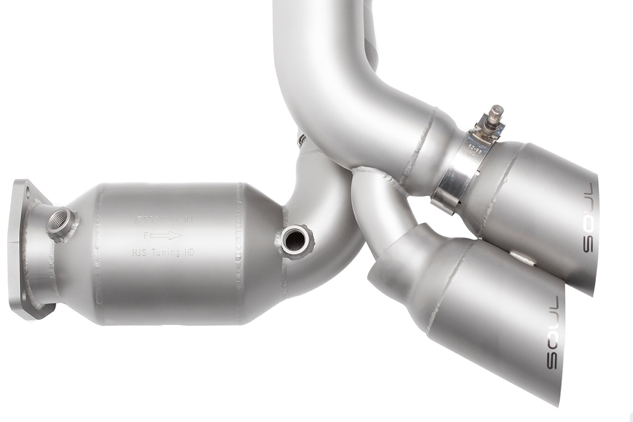 Soul Performance Porsche 991 Turbo Sport X-Pipe Exhaust System