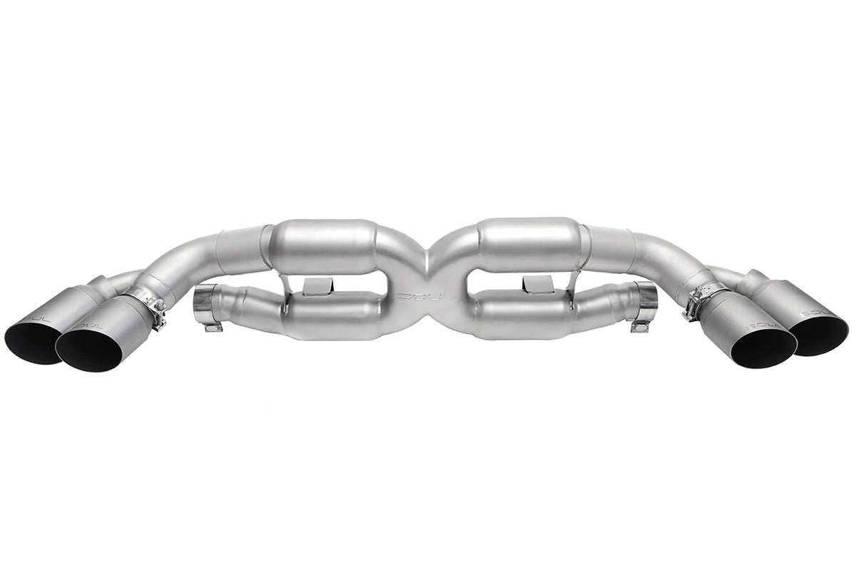 Soul Performance Porsche 991 Turbo X-Pipe Exhaust