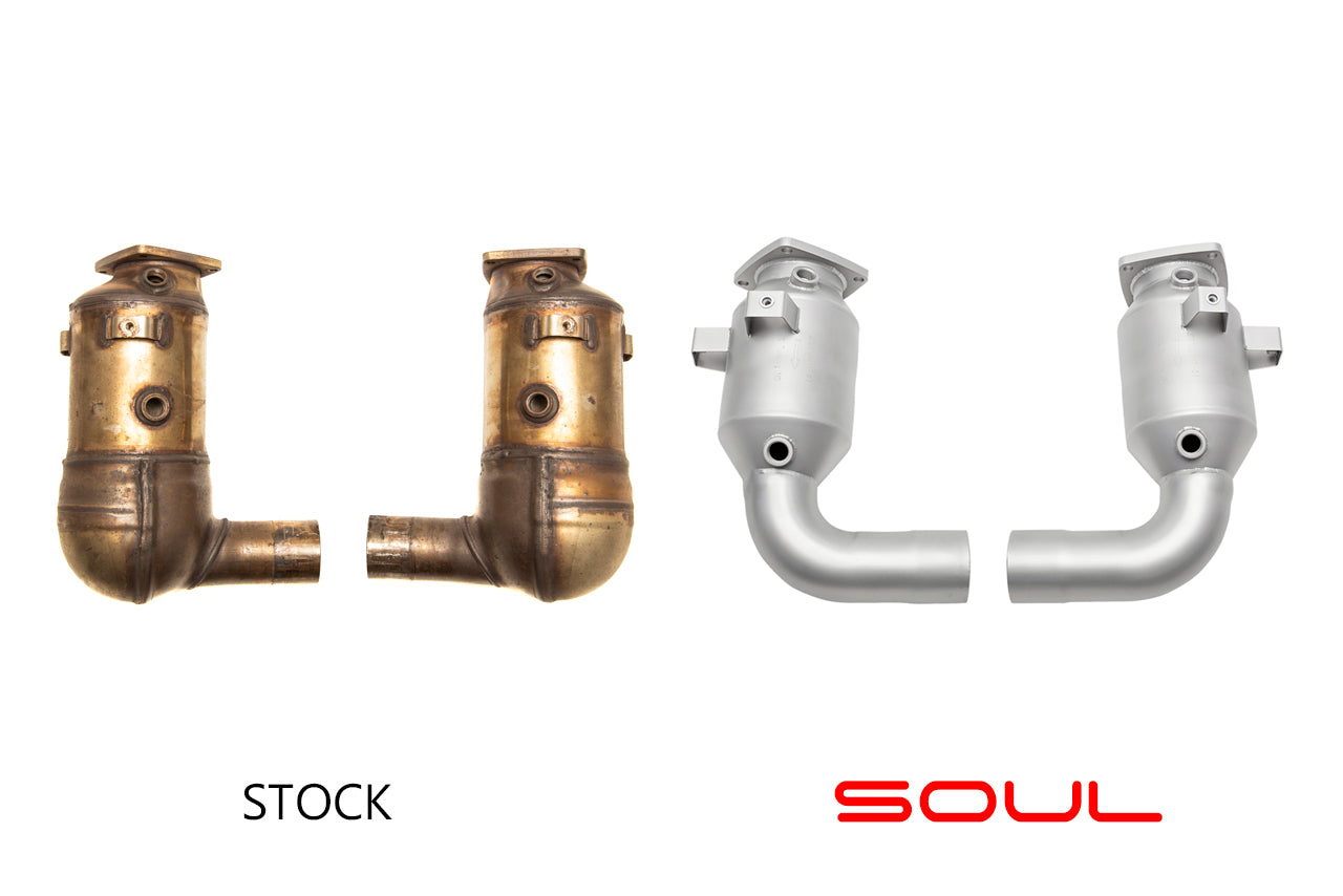 Soul Performance Porsche 991.2 Carrera Base / S (without PSE) Sport Catalytic Converters