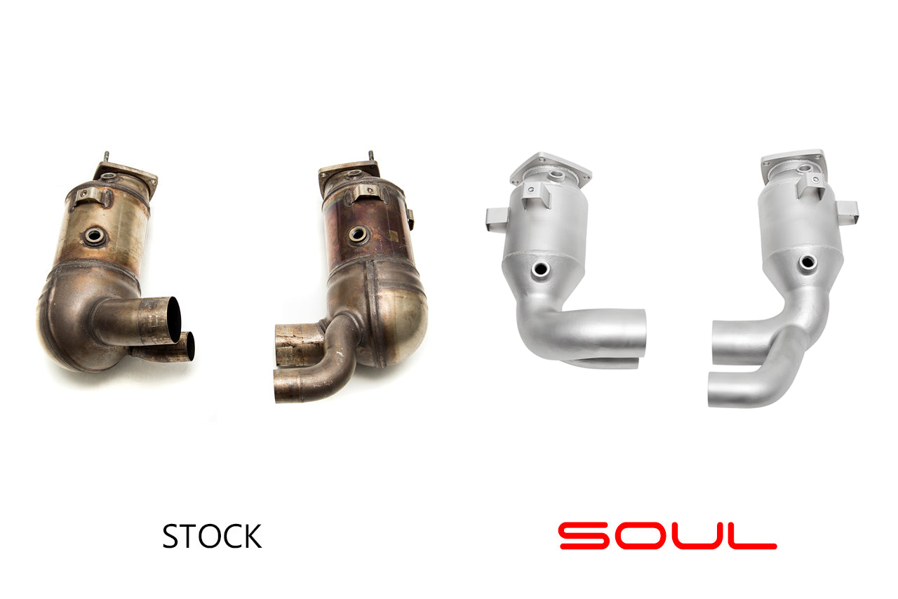 Soul Performance Porsche 991.2 Carrera (with PSE) Sport Catalytic Converters