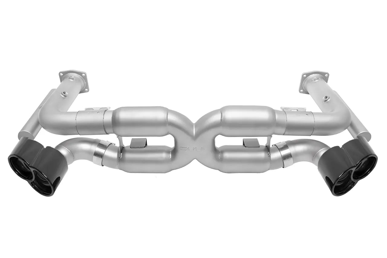 Soul Performance Porsche 996 Turbo Competition X-Pipe Exhaust System