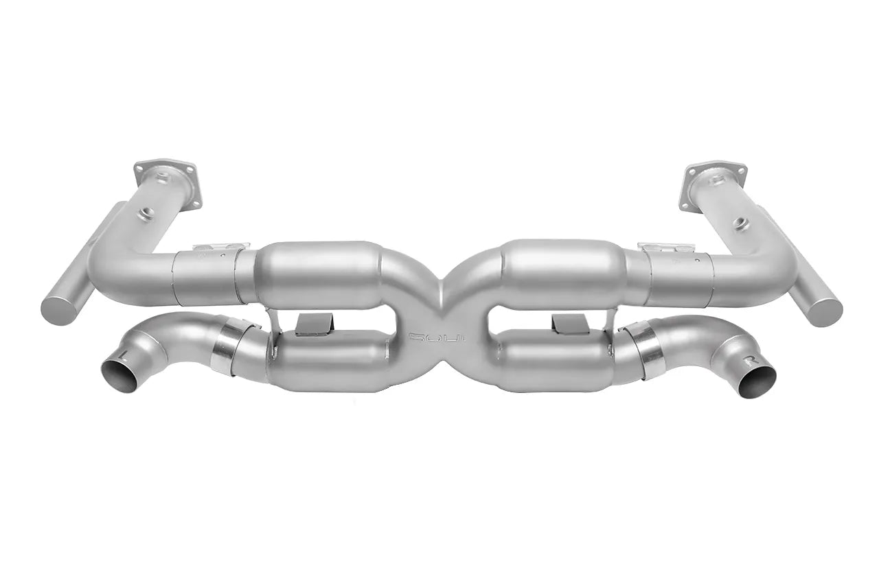 Soul Performance Porsche 996 Turbo Competition X-Pipe Exhaust System