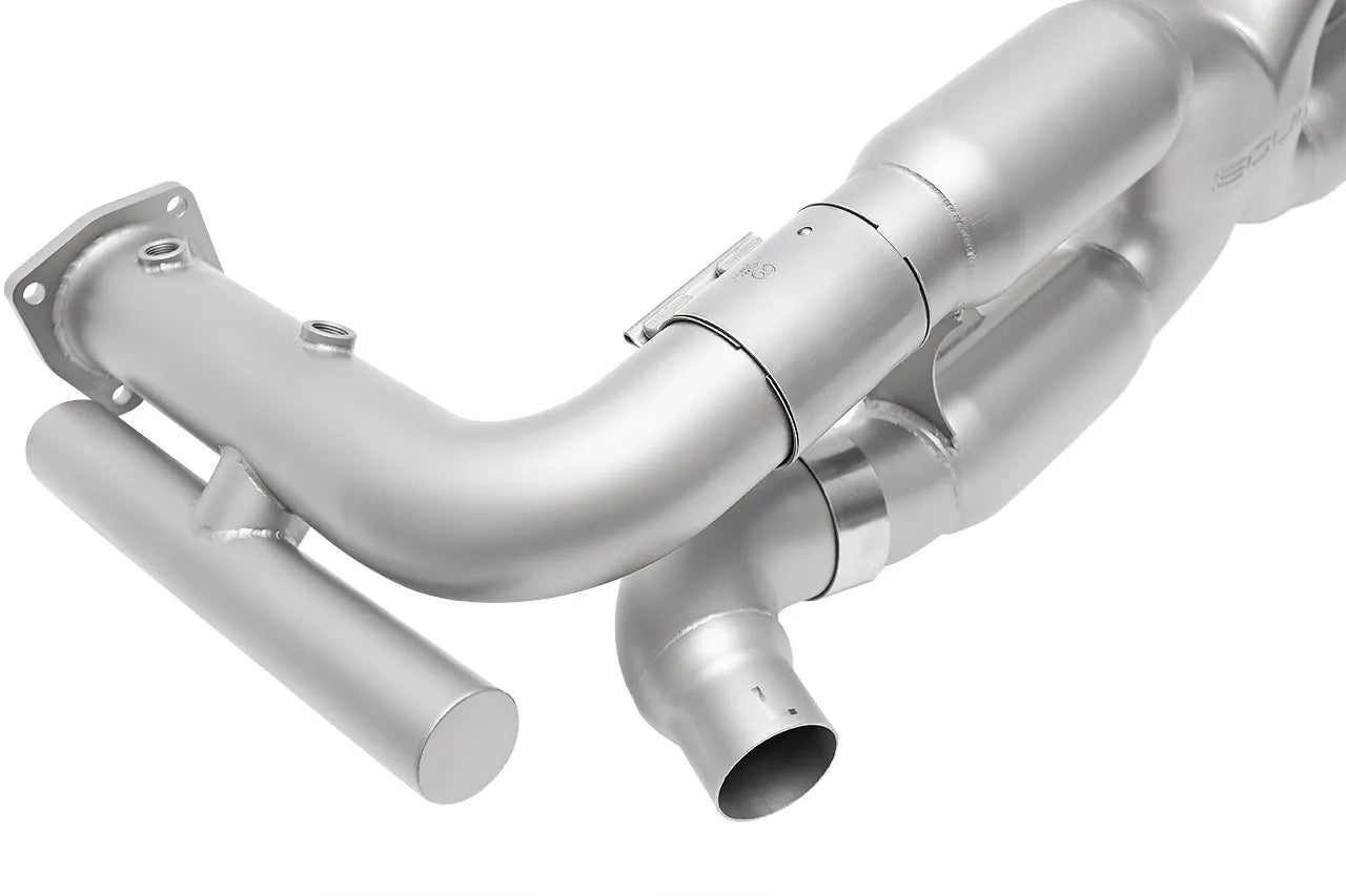 Soul Performance Porsche 996 Turbo Competition X-Pipe Exhaust System