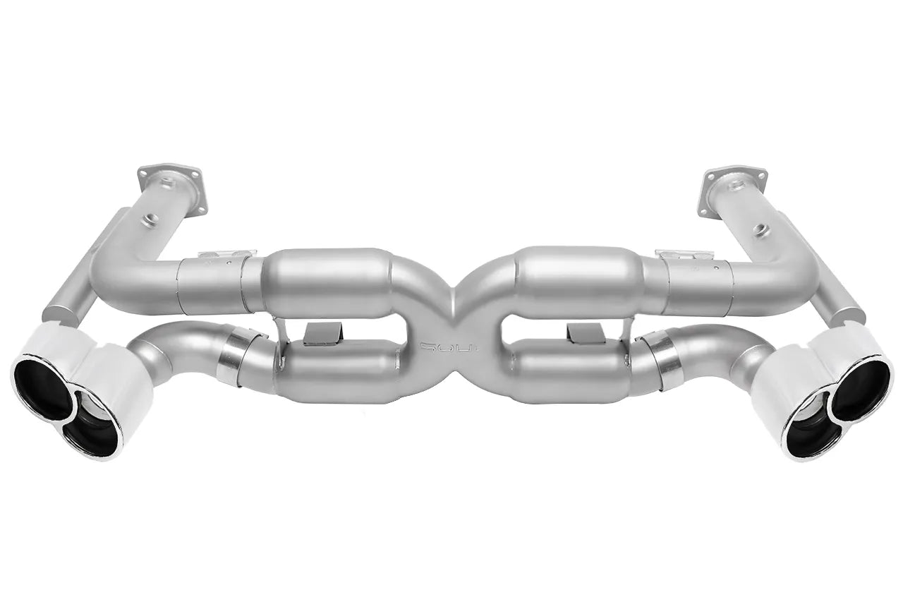 Soul Performance Porsche 996 Turbo Competition X-Pipe Exhaust System