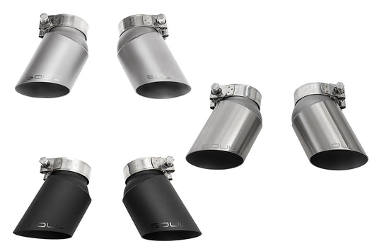 Soul Performance Porsche 997.1 Turbo GT2 Style Bolt On Exhaust Tips