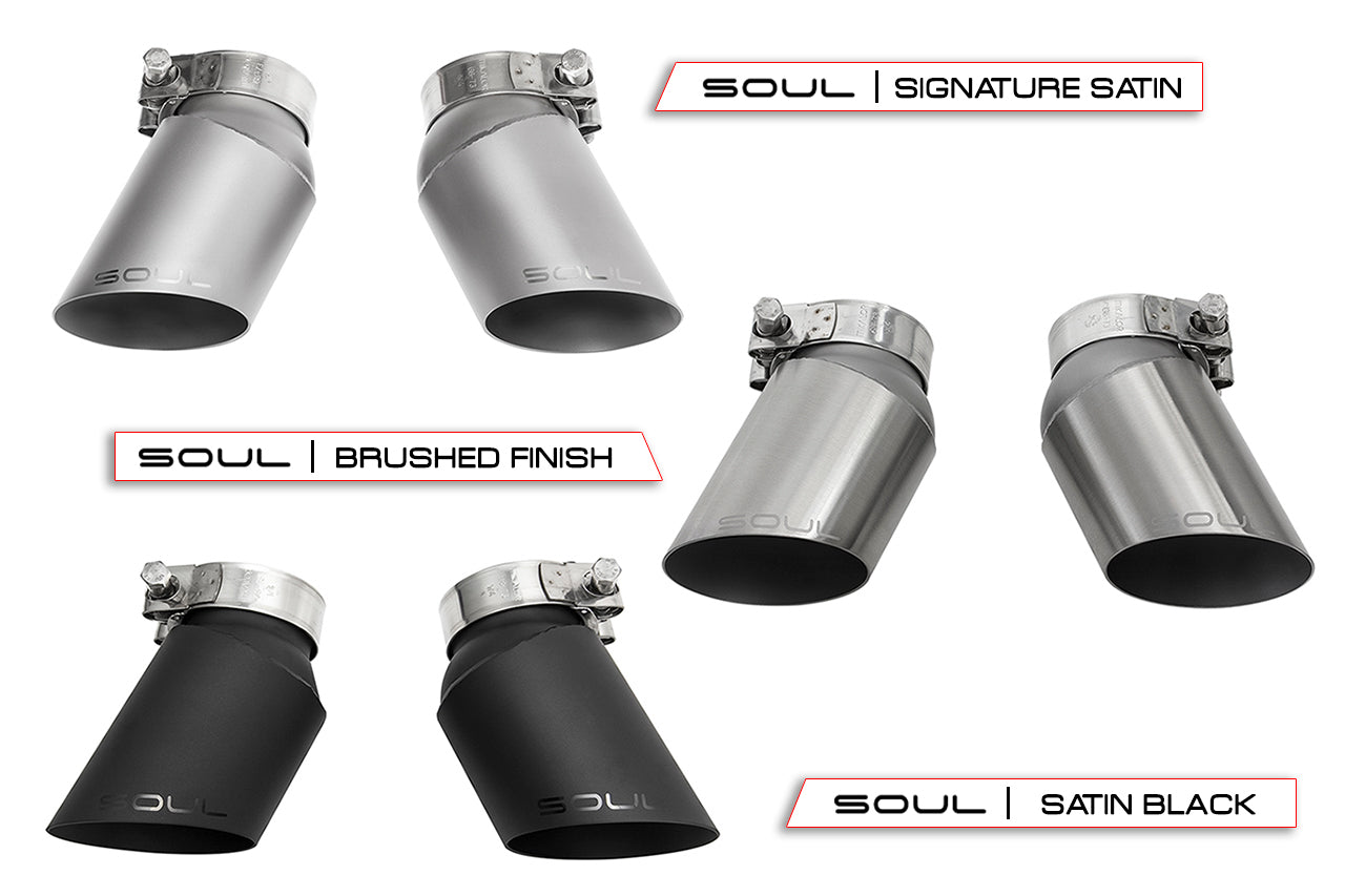 Soul Performance Porsche 997.1 Turbo Sport X-Pipe Exhaust System