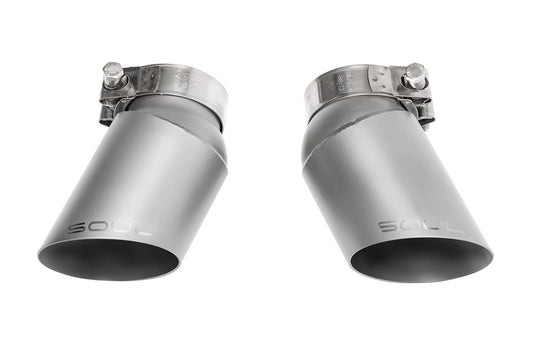 Soul Performance Porsche 997.1 Turbo GT2 Style Bolt On Exhaust Tips