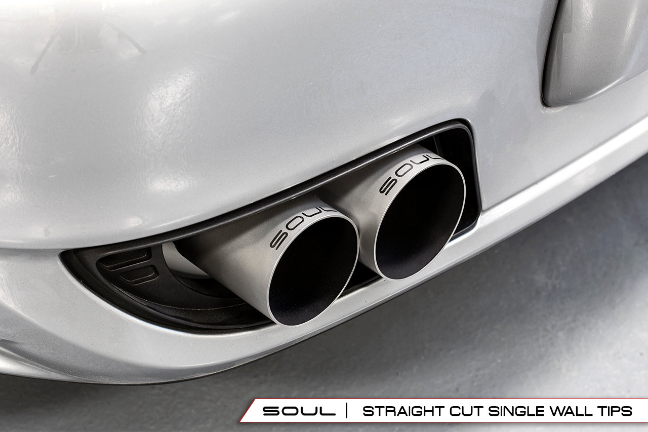 Soul Performance Porsche 997.1 Turbo Sport X-Pipe Exhaust System