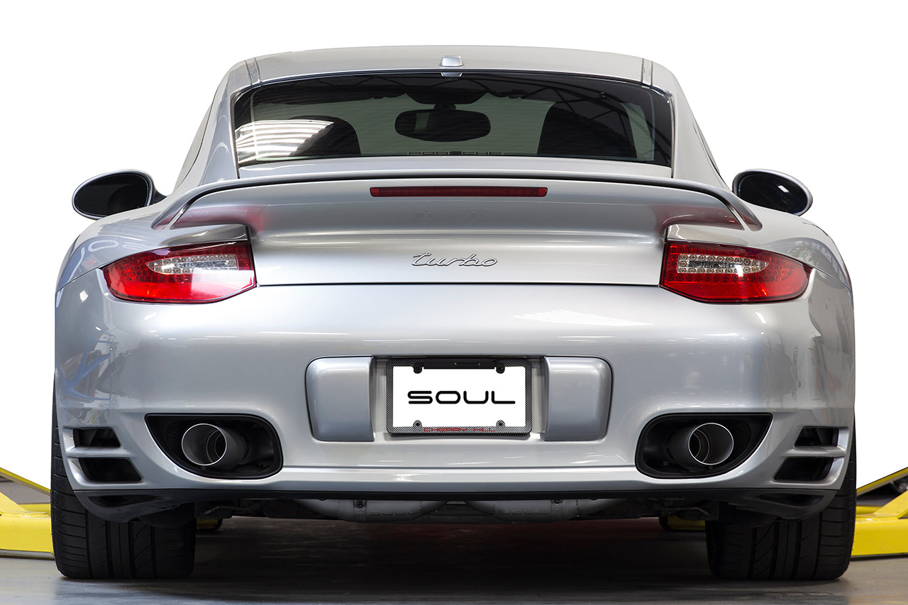 Soul Performance Porsche 997.2 Turbo Competition X-Pipe Exhaust System
