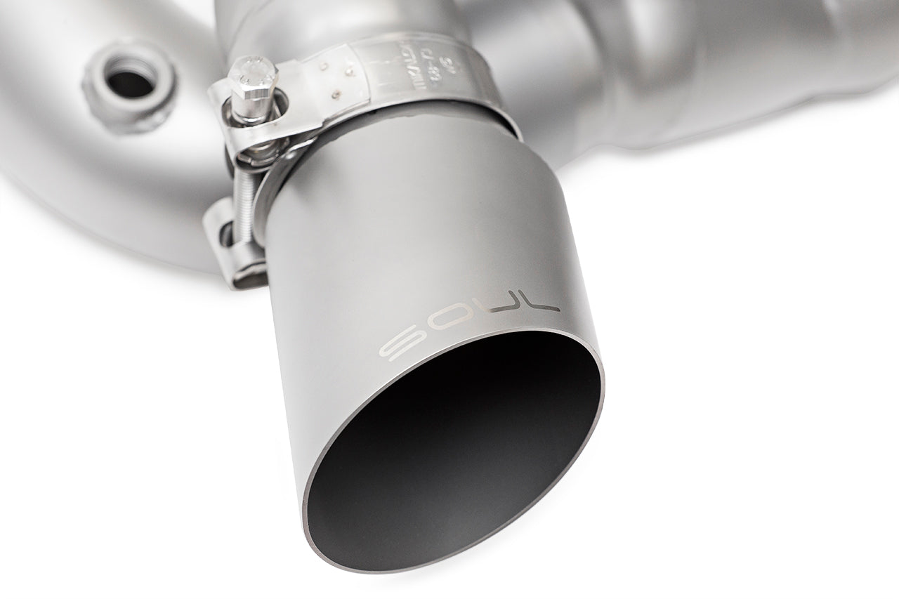 Soul Performance Porsche 997.2 Turbo Competition X-Pipe Exhaust System