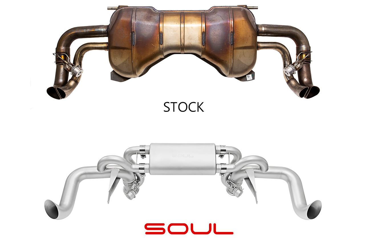 Soul Performance Audi R8 (2020+) Valved Exhaust System