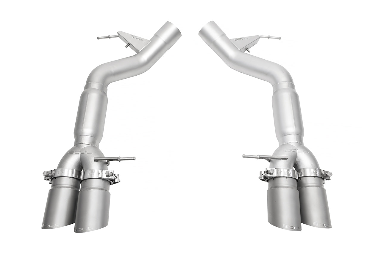 Soul Performance BMW F06 / F12 / F13 M6 Resonated Muffler Bypass Exhaust