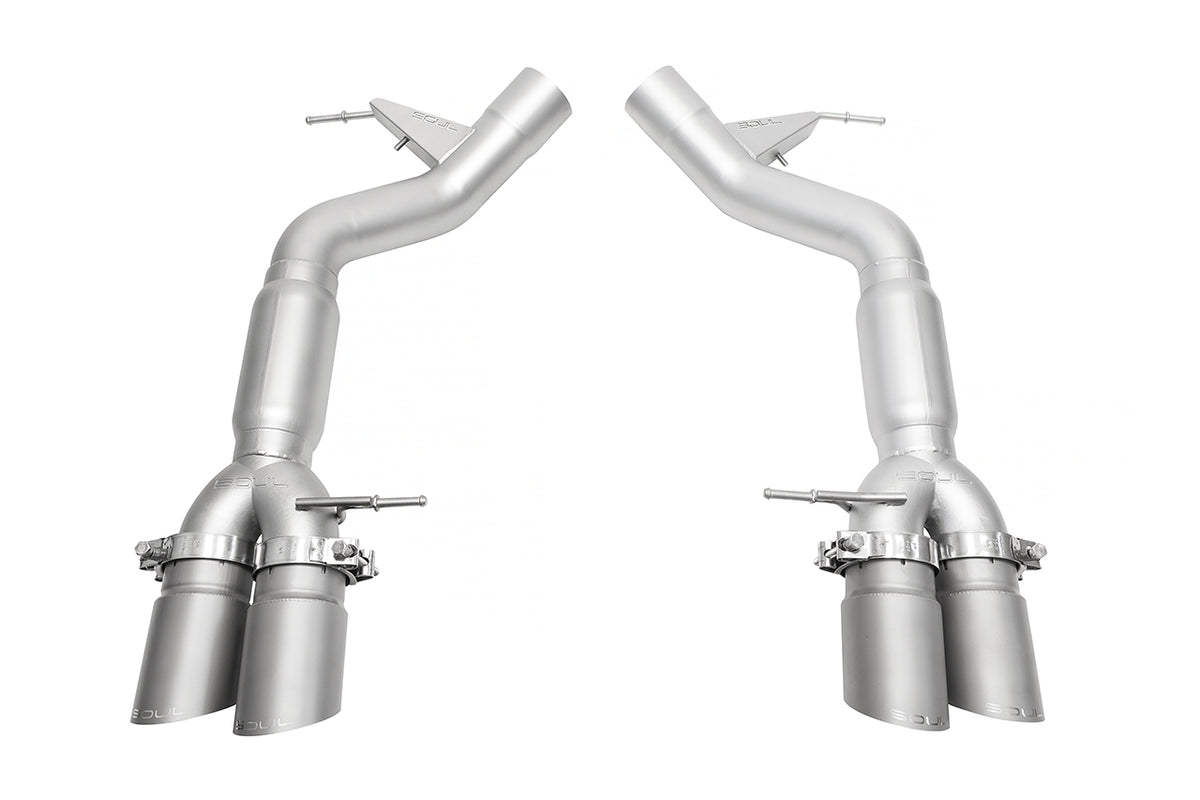 Soul Performance BMW F06 / F12 / F13 M6 Resonated Muffler Bypass Exhaust