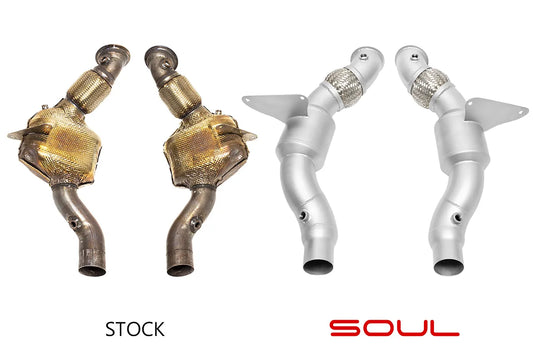 Soul Performance Ferrari 488 / Pista Sport Catalytic Converters