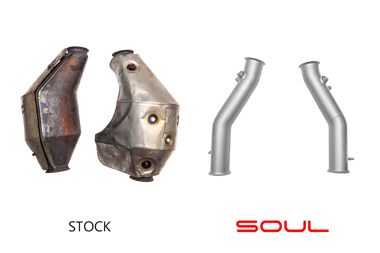 Soul Performance Lamborghini Gallardo Cat Bypass Pipes