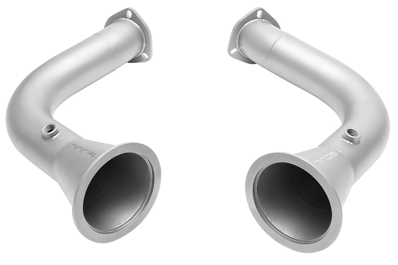 Soul Performance 2019+ Cayenne 4.0L TT Cat Bypass Pipes