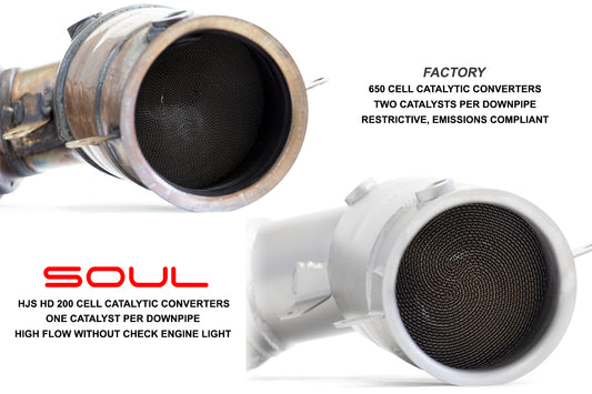 Soul Performance McLaren 570S / 570GT / 540C Sport Downpipes