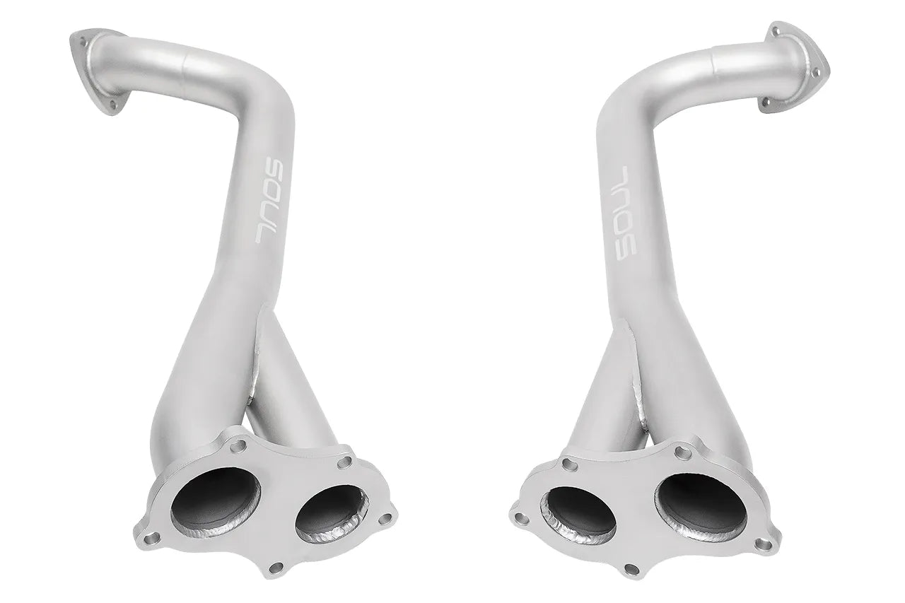 Soul Performance Porsche 718 GT4 / Spyder / GTS 4.0L Competition Over Axle Pipes