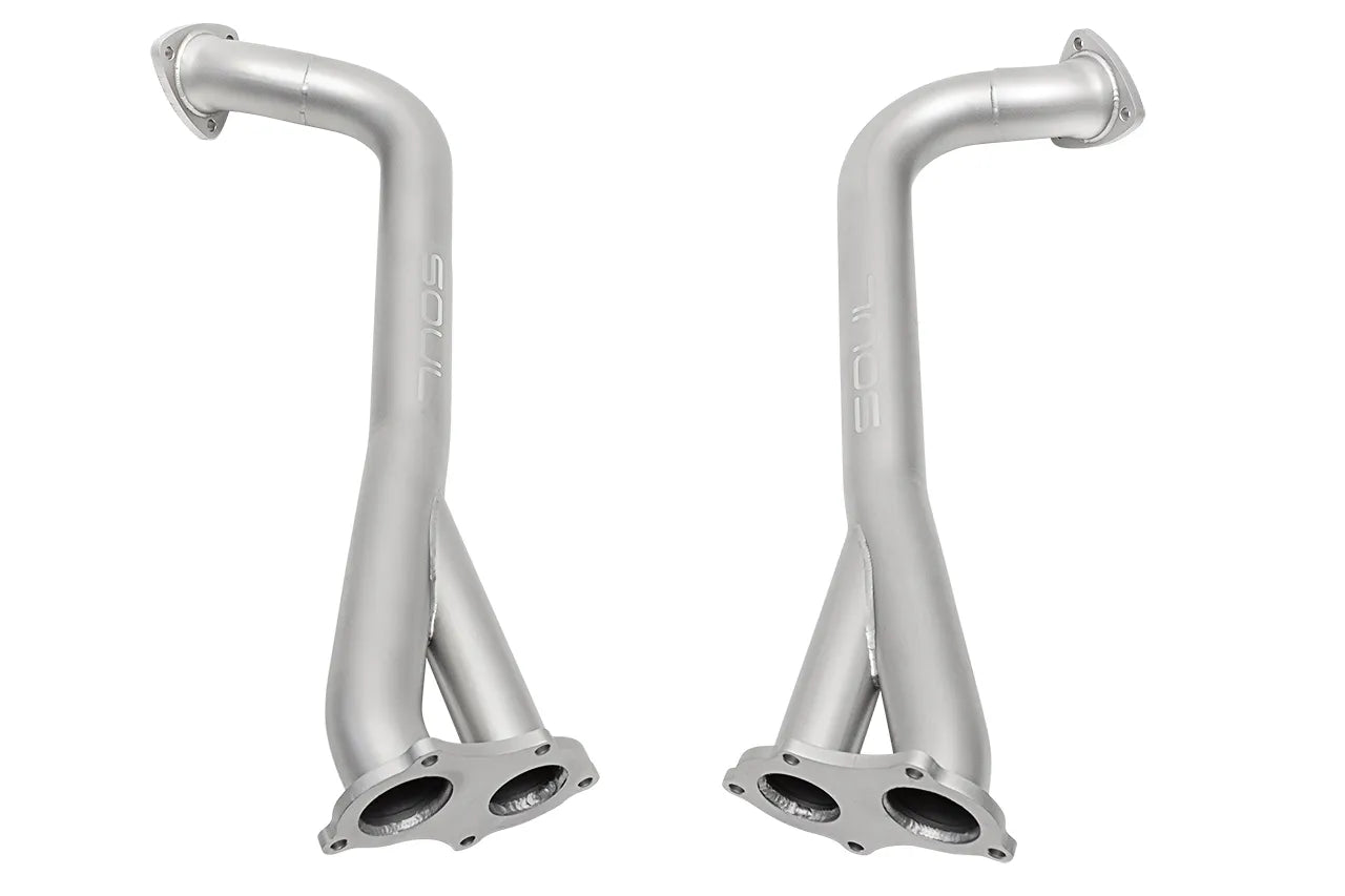Soul Performance Porsche 718 GT4 / Spyder / GTS 4.0L Competition Over Axle Pipes