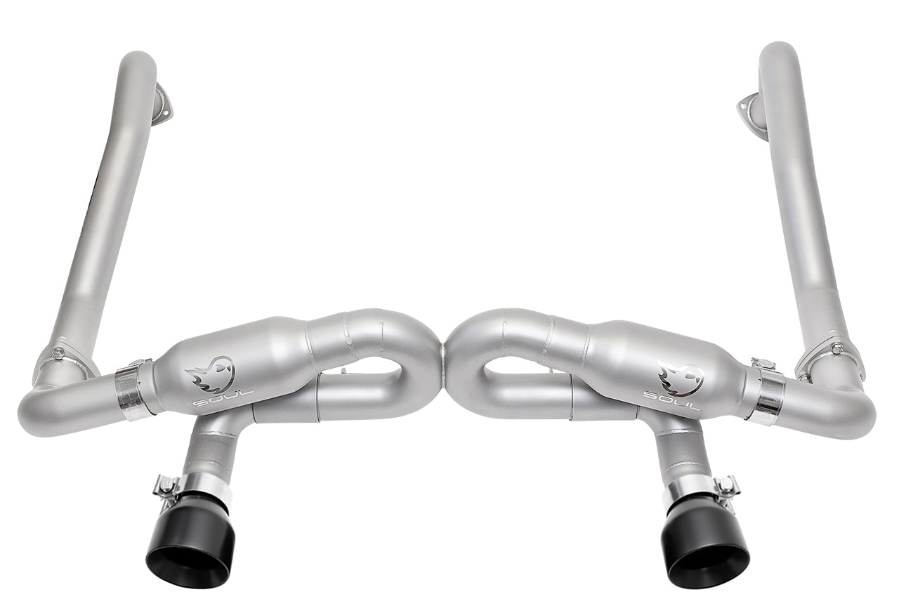 Soul Performance Porsche 718 GT4 Clubsport Race Exhaust System