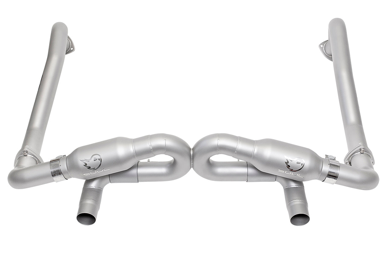 Soul Performance Porsche 718 GT4 Clubsport Race Exhaust System