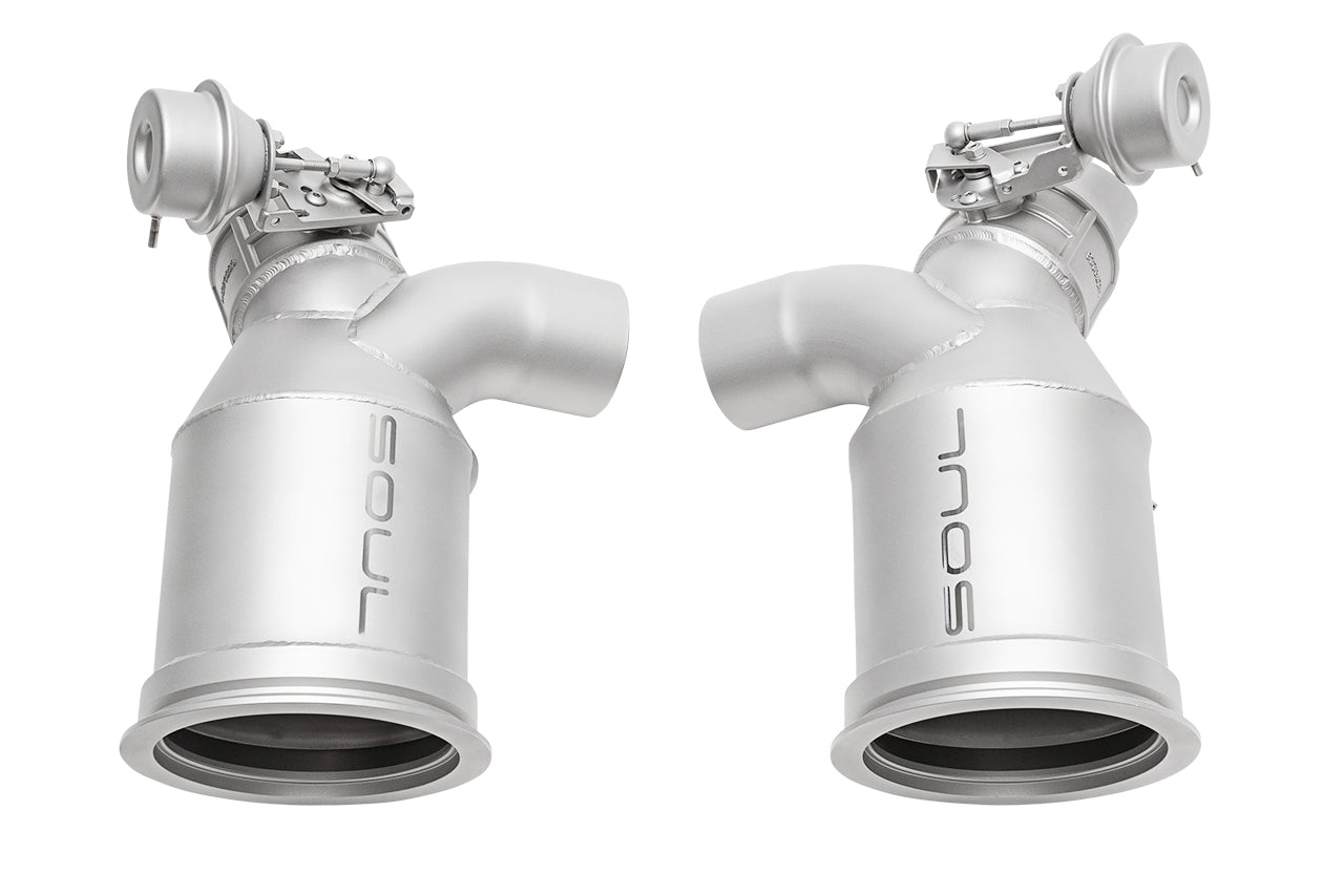 Soul Performance Porsche 991.2 GT2 RS Cat Bypass Pipes