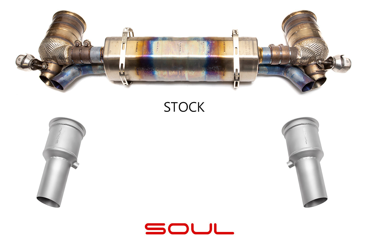 Soul Performance Porsche 991.2 GT2 RS Competition Race Pipes