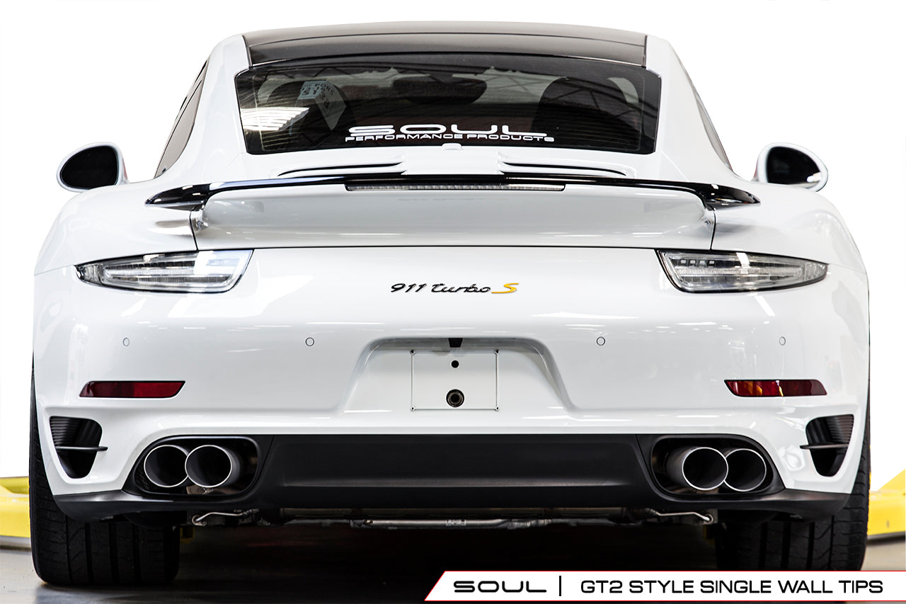 Soul Performance Porsche 991 Turbo X-Pipe Exhaust