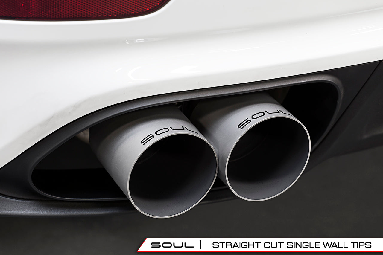 Soul Performance Porsche 991 Turbo Bolt On Exhaust Tips