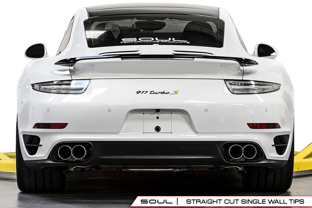Soul Performance Porsche 991 Turbo X-Pipe Exhaust
