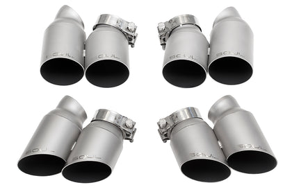 Soul Performance Porsche 991 Turbo Bolt On Exhaust Tips